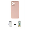 MARSİLYAN™- iPhone 12 Pro Max Kılıf Yadigar Klasik - Siyah Polymer Nano Ekran Koruyucu + Shine Kamera Lens - LT