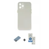 MARSİLYAN™- iPhone 12 Pro Max Kılıf Yadigar Yansıma Serisi - Şeffaf Royal Nano Ekran Koruyucu + Shine Kamera Lens Koruma Cam - GI