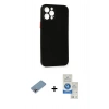 MARSİLYAN™- iPhone 12 Pro Max Kılıf Yadigar Yansıma Serisi - Şeffaf Royal Nano Ekran Koruyucu + Shine Kamera Lens Koruma Cam - GI