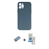 MARSİLYAN™- iPhone 12 Pro Max Kılıf Yadigar Yansıma Serisi - Şeffaf Royal Nano Ekran Koruyucu + Shine Kamera Lens Koruma Cam - PE