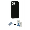 MARSİLYAN™- iPhone 12 Pro Max Kılıf Yadigar Yansıma Serisi - Şeffaf Royal Nano Ekran Koruyucu + Shine Kamera Lens Koruma Cam - GS