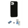 MARSİLYAN™- iPhone 12 Pro Max Kılıf Yadigar Yansıma Serisi - Şeffaf Royal Nano Ekran Koruyucu + Shine Kamera Lens Koruma Cam - GD