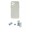MARSİLYAN™- iPhone 12 Pro Max Kılıf Yadigar Yansıma Serisi - Şeffaf Royal Nano Ekran Koruyucu + Shine Kamera Lens Koruma Cam - MI