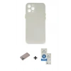 MARSİLYAN™- iPhone 12 Pro Max Kılıf Yadigar Yansıma Serisi - Şeffaf Royal Nano Ekran Koruyucu + Shine Kamera Lens Koruma Cam - SABE