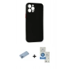 MARSİLYAN™- iPhone 12 Pro Max Kılıf Yadigar Yansıma Serisi - Şeffaf Royal Nano Ekran Koruyucu + Shine Kamera Lens Koruma Cam - MI