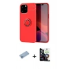 MARSİLYAN™- iPhone 12 Pro Max Kılıf Yankı Form Prime - Şeffaf Temperli Cam Ekran Koruyucu + Shine Kamera Lens Koruma Cam - MI