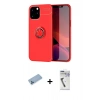 MARSİLYAN™- iPhone 12 Pro Max Kılıf Yankı Form Prime - Şeffaf Uv Polymer Nano Ekran Koruyucu + Shine Kamera Lens Koruma Cam - MI