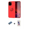 MARSİLYAN™- iPhone 12 Pro Max Kılıf Yankı Form Prime - Siyah Joko 5D Cam + Shine Kamera Lens Koruma Cam - GD