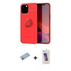 MARSİLYAN™- iPhone 12 Pro Max Kılıf Yankı Form Prime - Siyah Joko 5D Cam + Shine Kamera Lens Koruma Cam - MI