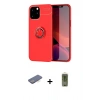 MARSİLYAN™- iPhone 12 Pro Max Kılıf Yankı Form Prime - Siyah Joko Magic 5D Hayalet Cam + Renkli Kamera Lens Koruma Cam - MI