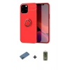 MARSİLYAN™- iPhone 12 Pro Max Kılıf Yankı Form Prime - Siyah Joko Magic 5D Hayalet Cam + Shine Kamera Lens Koruma Cam - GD