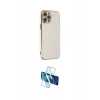 MARSİLYAN™- iPhone 12 Pro Max Kılıf Yankı Serisi - Siyah 3D Antistatik Cam Ekran Koruyucu