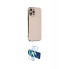MARSİLYAN™- iPhone 12 Pro Max Kılıf Yankı Serisi - Siyah 3D Antistatik Cam Ekran Koruyucu