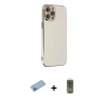 MARSİLYAN™- iPhone 12 Pro Max Kılıf Yankı Serisi - Siyah Joko Magic 5D Hayalet Cam + Shine Kamera Lens Koruma Cam - MI