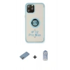 MARSİLYAN™- iPhone 12 Pro Max Kılıf Yörünge Çizgi - Siyah Joko Magic 5D Cam + Shine Kamera Lens Koruma Cam - GS