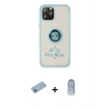 MARSİLYAN™- iPhone 12 Pro Max Kılıf Yörünge Çizgi - Siyah Joko Magic 5D Cam + Shine Kamera Lens Koruma Cam - MI