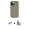 MARSİLYAN™- iPhone 12 Pro Max Kılıf Zirve Modern Özel Seri - Şeffaf Royal Nano Ekran Koruyucu + Shine Kamera Lens Koruma Cam - MI