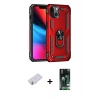 MARSİLYAN™- iPhone 13 Kılıf Ahenk Klasik Koleksiyonu - Şeffaf 360 Full Body Arka Koruyucu + Renkli Kamera Lens Koruma Cam - SI