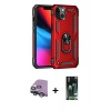 MARSİLYAN™- iPhone 13 Kılıf Ahenk Klasik Koleksiyonu - Şeffaf 360 Full Body Arka Koruyucu + Raze Metal Kamera Lens - YL