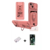 MARSİLYAN™- iPhone 13 Kılıf Vadi Form Prime - Şeffaf 360 Full Body Arka Koruyucu + Renkli Kamera Lens Koruma Cam - PE