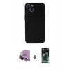 MARSİLYAN™- iPhone 13 Kılıf Yadigar Yansıma Serisi - Şeffaf 360 Full Body Arka Koruyucu + Raze Metal Kamera Lens - PE