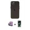 MARSİLYAN™- iPhone 13 Kılıf Yadigar Yansıma Serisi - Şeffaf 360 Full Body Arka Koruyucu + Raze Metal Kamera Lens - YL