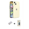 MARSİLYAN™- iPhone 13 Mini Kılıf Atlas Minimal Prime - Siyah 6D Mat Seramik Hayalet Nano Ekran Koruyucu + Renkli Kamera Lens Koruma Cam - SI