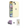 MARSİLYAN™- iPhone 13 Mini Kılıf Atlas Minimal Prime - Siyah Mat Seramik Nano Ekran Koruyucu + Raze Metal Kamera Lens - YL
