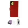 MARSİLYAN™- iPhone 13 Mini Kılıf Siluet Işık Serisi - Siyah Bilvis Hayalet Cam Ekran Koruyucu + Raze Metal Kamera Lens - YL