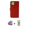 MARSİLYAN™- iPhone 13 Mini Kılıf Siluet Işık Serisi - Siyah Polymer Nano Ekran Koruyucu + Raze Metal Kamera Lens - PE