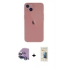 MARSİLYAN™- iPhone 13 Mini Kılıf Yadigar Yansıma Serisi - Siyah 6D Mat Seramik Hayalet Nano Ekran Koruyucu + Raze Metal Kamera Lens - MI