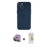 MARSİLYAN™- iPhone 13 Mini Kılıf Yadigar Yansıma Serisi - Siyah Mat Seramik Nano Ekran Koruyucu + Raze Metal Kamera Lens - YL