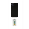 MARSİLYAN™- iPhone 13 Mini Kılıf Yadigar Yansıma Serisi - Siyah Polymer Nano Ekran Koruyucu