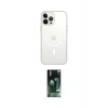 MARSİLYAN™- iPhone 13 Pro Kılıf Ahenk Yansıma Prime - Şeffaf 360 Full Body Arka Koruyucu