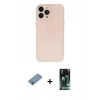 MARSİLYAN™- iPhone 13 Pro Kılıf Atlas Minimal Prime - Şeffaf 360 Full Body Arka Koruyucu + Shine Kamera Lens Koruma Cam - GI