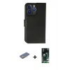 MARSİLYAN™- iPhone 13 Pro Kılıf Siluet Işık Serisi - Şeffaf 360 Full Body Arka Koruyucu + Renkli Kamera Lens Koruma Cam - SI