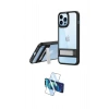 MARSİLYAN™- iPhone 13 Pro Kılıf Yadigar Yansıma - Siyah 3D Antistatik Seramik Nano Ekran Koruyucu
