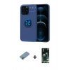 MARSİLYAN™- iPhone 13 Pro Kılıf Yankı Form Prime - Şeffaf 360 Full Body Arka Koruyucu + Shine Kamera Lens Koruma Cam - GI
