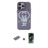 MARSİLYAN™- iPhone 13 Pro Kılıf Zirve Form Özel Seri - Şeffaf 360 Full Body Arka Koruyucu + Renkli Kamera Lens Koruma Cam - MI