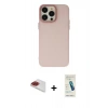 MARSİLYAN™- iPhone 13 Pro Max Kılıf Ahenk Çizgi Prime - Şeffaf Pasifik Cam Ekran Koruyucu + Pers Alüminyum Kamera Lens - KI