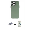 MARSİLYAN™- iPhone 13 Pro Max Kılıf Ahenk Çizgi Prime - Şeffaf Pasifik Cam Ekran Koruyucu + Renkli Kamera Lens Koruma Cam - SI