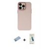 MARSİLYAN™- iPhone 13 Pro Max Kılıf Ahenk Çizgi Prime - Şeffaf Pasifik Cam Ekran Koruyucu + Shine Kamera Lens Koruma Cam - MI