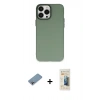 MARSİLYAN™- iPhone 13 Pro Max Kılıf Ahenk Çizgi Prime - Siyah 6D Mat Seramik Hayalet Nano Ekran Koruyucu + Shine Kamera Lens Koruma Cam - GI