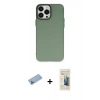 MARSİLYAN™- iPhone 13 Pro Max Kılıf Ahenk Çizgi Prime - Siyah 6D Mat Seramik Hayalet Nano Ekran Koruyucu + Shine Kamera Lens Koruma Cam - MI