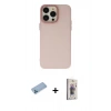 MARSİLYAN™- iPhone 13 Pro Max Kılıf Ahenk Çizgi Prime - Siyah Bilvis 3D Cam Ekran Koruyucu + Shine Kamera Lens Koruma Cam - MI