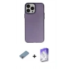 MARSİLYAN™- iPhone 13 Pro Max Kılıf Ahenk Çizgi Prime - Siyah Bilvis 5in1 3D Magic Cam Ekran Koruyucu + Shine Kamera Lens Koruma Cam - GI