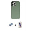 MARSİLYAN™- iPhone 13 Pro Max Kılıf Ahenk Çizgi Prime - Siyah Joko 5D Cam + Shine Kamera Lens Koruma Cam - PE