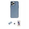 MARSİLYAN™- iPhone 13 Pro Max Kılıf Ahenk Çizgi Prime - Siyah Joko 5D Cam + Shine Kamera Lens Koruma Cam - MI