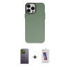 MARSİLYAN™- iPhone 13 Pro Max Kılıf Ahenk Çizgi Prime - Siyah Joko 5D Cam + Neon Fosforlu Kamera Lens - YL
