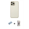 MARSİLYAN™- iPhone 13 Pro Max Kılıf Ahenk Işık - Siyah Bilvis 3D Cam Ekran Koruyucu + Shine Kamera Lens Koruma Cam - MI